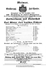 Poster for Lorbeerbaum und Bettelstab