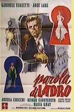 Poster for Parola di ladro