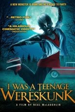 Poster for I Was a Teenage Wereskunk 