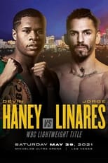 Poster for Devin Haney vs. Jorge Linares 