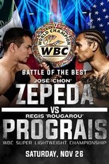 Poster for Jose Zepeda vs Regis Prograis