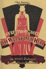 Poster for To What Red Hell