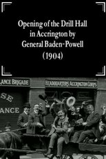 Poster for Opening of the Drill Hall in Accrington by General Baden-Powell 