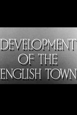 Poster for Development of the English Town 