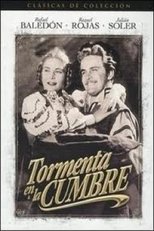 Tormenta en la cumbre poster movie