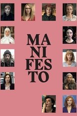 Poster for Manifesto 