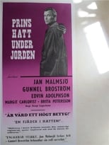 Poster for Prins hatt under jorden