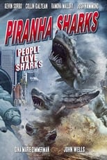 Poster for Piranha Sharks