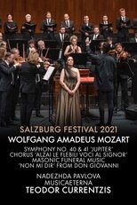 Poster for Salzburg Festival 2021: Currentzis conducts Mozart