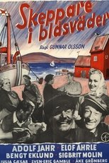 Poster for Skeppare i blåsväder 