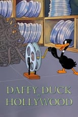 Poster for Daffy Duck in Hollywood 