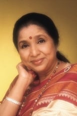 Foto retrato de Asha Bhosle