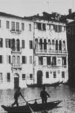 Venise, arrivée en gondole (1896)