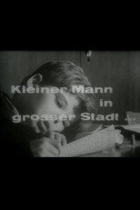 Kleiner Mann in grosser Stadt... poster