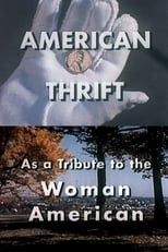 Poster for American Thrift: An Expansive Tribute to the "Woman American" 