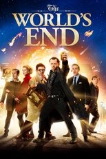 The World's End: 12 Kneipen pflasterten ihren Weg – das hatten sich die fünf Jugendfreunde vorgenommen, als sie vor 20 Jahren eine legendäre Sauftour starteten. Nun will der damalige Rädelsführer Gary King, der auch nach seinem 40. Geburtstag ein großes Kind geblieben ist, diese Tour wiederholen: er treibt seine Kumpel zurück in ihren Heimatort, um sich dort Runde für Runde bis zum berühmten Pub „The World’s End“ durchzubechern und damit den Kreis aus Vergangenheit und Gegenwart zu schließen. Bald stellen sie jedoch fest, dass es viel eher um die Zukunft geht: nicht nur um die eigene, sondern um die der gesamten Menschheit. Eine unbekannte Bedrohung aus einer anderen Galaxie hat ein Auge auf ihr Städtchen geworfen und die Kneipe auf der Zielgeraden ist dabei ihr geringstes Problem. The World's End: 12 Kneipen pflasterten ihren Weg – das hatten sich die fünf Jugendfreunde vorgenommen, als sie vor 20 Jahren eine legendäre Sauftour starteten. Nun will der damalige Rädelsführer Gary King, der auch nach seinem 40. Geburtstag ein großes Kind geblieben ist, diese Tour wiederholen: er treibt seine Kumpel zurück in ihren Heimatort, um sich dort Runde für Runde bis zum berühmten Pub „The World’s End“ durchzubechern und damit den Kreis aus Vergangenheit und Gegenwart zu schließen. Bald stellen sie jedoch fest, dass es viel eher um die Zukunft geht: nicht nur um die eigene, sondern um die der gesamten Menschheit. Eine unbekannte Bedrohung aus einer anderen Galaxie hat ein Auge auf ihr Städtchen geworfen und die Kneipe auf der Zielgeraden ist dabei ihr geringstes Problem.