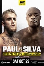 Poster for Jake Paul vs. Anderson Silva