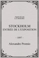 Stockholm, entrée de l'exposition (1897)