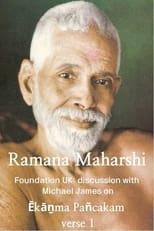 Poster for Ramana Maharshi Foundation UK: discussion with Michael James on Ēkāṉma Pañcakam verse 1