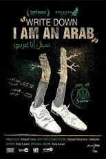 Poster for Write Down, I am an Arab