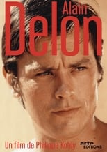 Poster for Alain Delon, a unique portrait