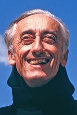 Foto retrato de Jacques-Yves Cousteau
