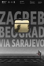 Poster for Zagreb-Belgrade Across Sarajevo 