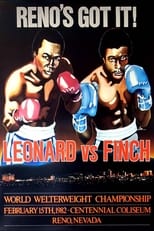 Poster for Sugar Ray Leonard vs. Bruce Finch