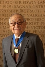 Foto retrato de I.M. Pei