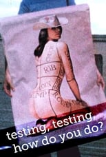 Poster di testing, testing, how do you do?