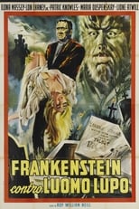 Poster di Frankenstein contro l'uomo lupo