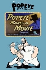 Poster for Popeye Makes a Movie