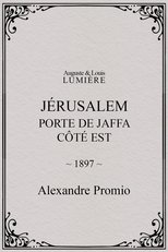 Jérusalem : porte de Jaffa, côté Est