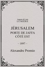 Jérusalem, porte de Jaffa, côté Est (1897)