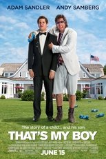 That's My Boy poster movie