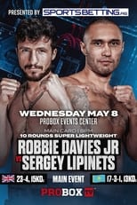 Poster for Robbie Davies Jr vs. Sergey Lipinets