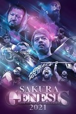 Poster for NJPW Sakura Genesis 2021 