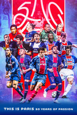 Poster for PSG City of Lights, 50 years of legend