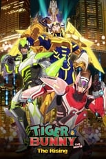 Poster anime Tiger & Bunny Movie 2: The Rising Sub Indo
