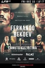 Poster for LFA 173: Fernando vs. Bekoev