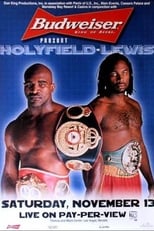 Poster for Evander Holyfield vs. Lennox Lewis II