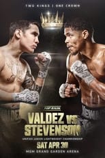 Poster for Oscar Valdez vs. Shakur Stevenson 