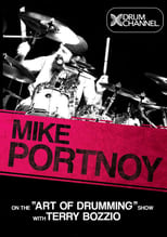 Poster for Mike Portnoy on the “Art Of Drumming” with Terry Bozzio