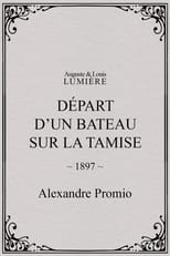 Poster for Départ d’un bateau sur la Tamise