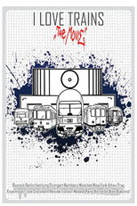 I love trains - The movie poster