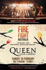 Poster for Queen + Adam Lambert: Fire Fight Australia