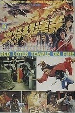 Poster for Red Lotus Temple on Fire