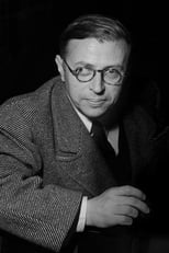 Foto retrato de Jean-Paul Sartre