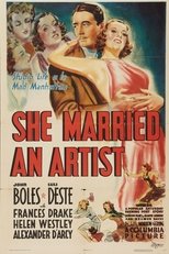 Poster for She Married an Artist 