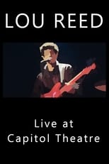 Poster for Lou Reed Live at Capitol Theatre